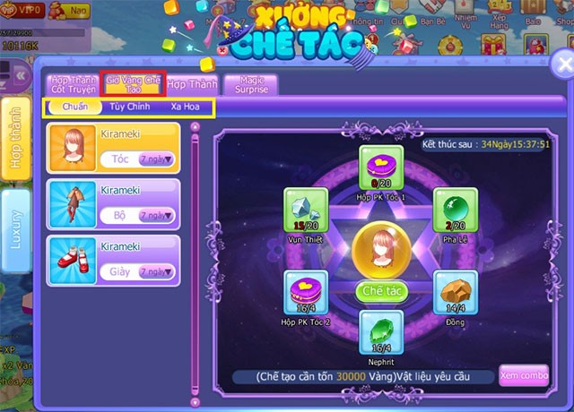 Giờ Vàng Chế Tạo