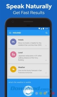 Hound cho Android trợ lý ảo cho điện thoại