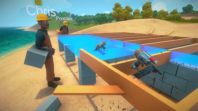 Hợp tác với bạn bè để cùng nhau xây dựng ngôi nhà mơ ước trong game House Builder 2