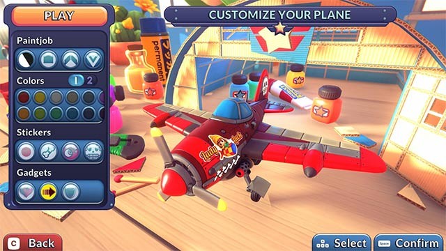 Tùy chỉnh máy bay bằng sticker và màu sơn độc đáo bên cạnh loạt trang bị, nâng cấp đáng giá