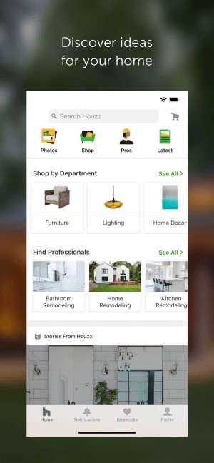 Khám phá các ý tưởng thiết kế nhà với ứng dụng Houzz