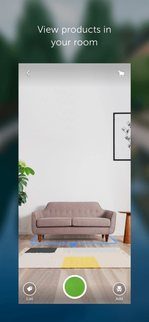 Ướm thử sản phẩm đặt trong ngôi nhà của bạn