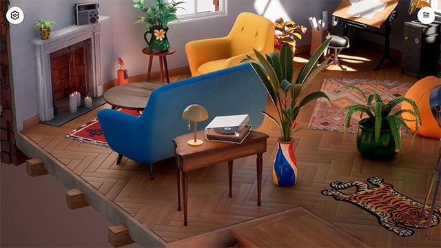 Tự do sắp xếp đồ đạc và sáng tạo cho không gian mới