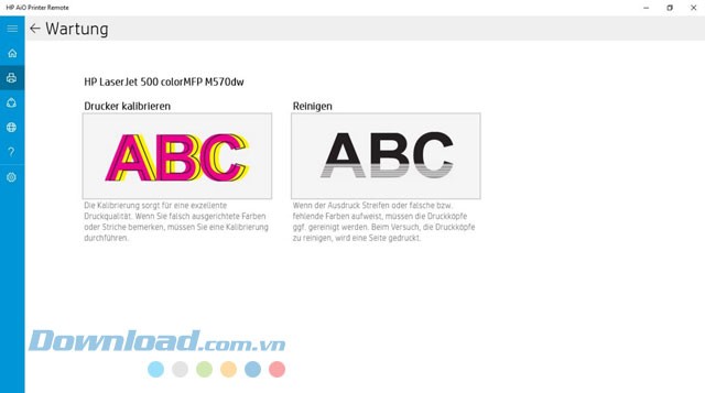 Thực hiện các hoạt động bảo trì máy