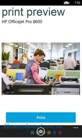 Chọn máy trước in khi