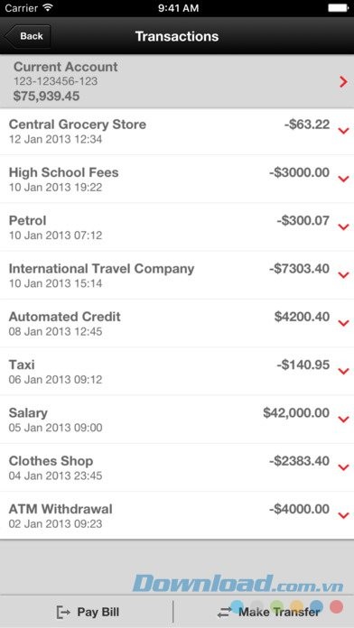 Quản lý giao dịch với HSBC Mobile Banking