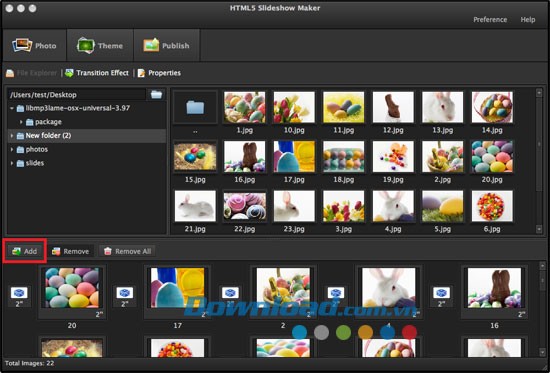 HTML5 Slideshow Maker