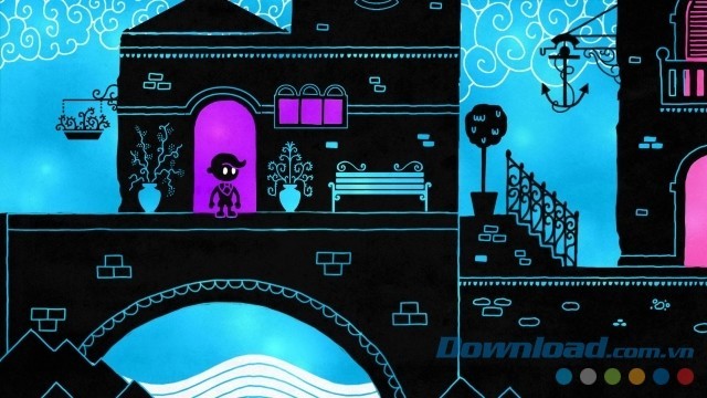 Điều khiển nhân vật chính trong game phiêu lưu Hue cho máy tính, Mac và Linux