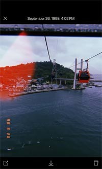 Hiệu ứng vệt sáng màu đỏ