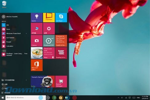 Tính năng Live Tiles là tính năng nổi bật nhất