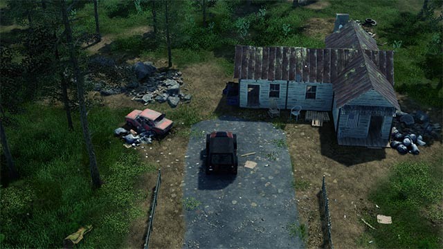 Thu thập vật liệu, vũ khí, tài nguyên... nằm rải rác trong thế giới HumanitZ game