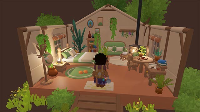 Trang trí lều và cùng bạn bè xây dựng cộng đồng đoàn kết