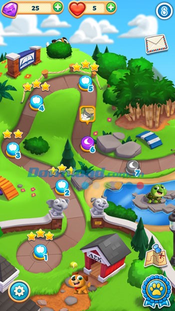 Bản đồ game Hungry Babies Mania