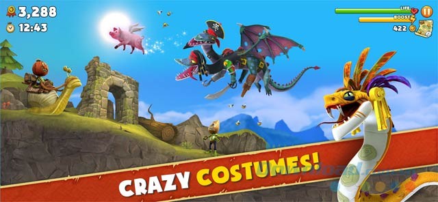 Mặc cho các chú rồng của bạn những bộ cánh điên rồ nhưng hữu ích