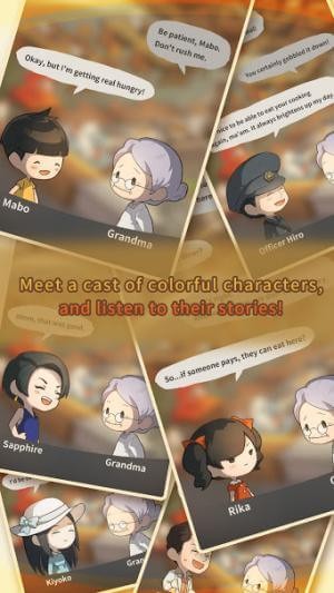 Phục vụ các vị khách món ngon và lắng nghe câu chuyện của họ