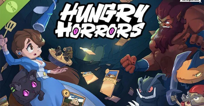 Bạn vào vai công chúa, cứu vương quốc mình khỏi quái vật trong game Hungry Horrors