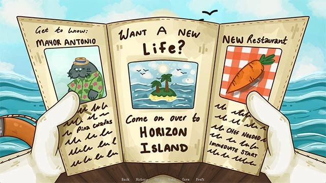 Trở thành đầu bếp mới trên Đảo Horizon với nhiệm vụ lấp đầy cái bụng đói của các loài vật