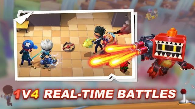 Tham gia các trận chiến sinh tồn 1v4 thời gian thực hấp dẫn trong game Hunt and Hide