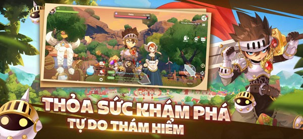 Thỏa sức khám phá, tự do thám hiểm