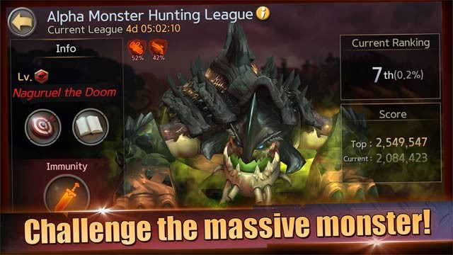 Thách thức quái vật khổng lồ