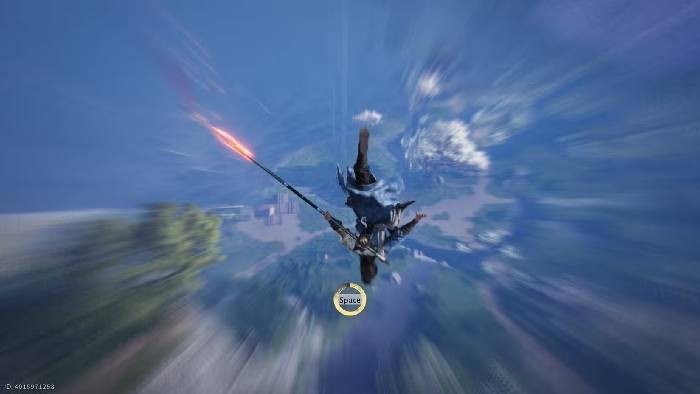 Để thực hiện Meteor Flight hoặc các kỹ năng bay khác, chỉ cần giữ phím Nhảy