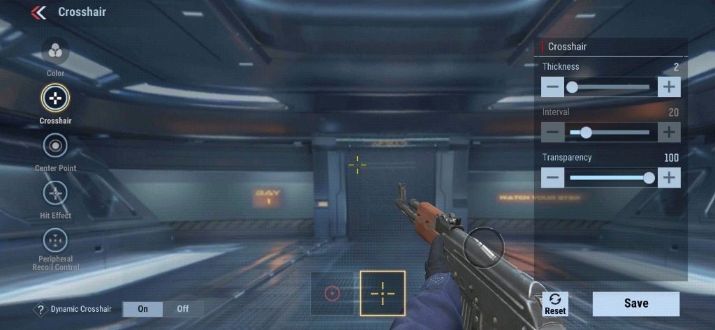 Tâm bắn trong Crossfire Legends