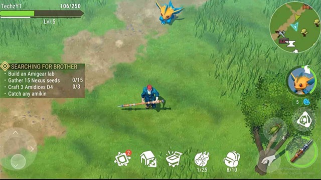 Phiêu lưu vào vùng hoang dã trong Amikin Survival: Anime RPG