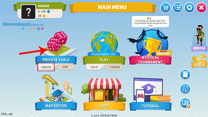 Hướng dẫn tạo phòng riêng trong Business Tour | Chơi cùng bạn bè