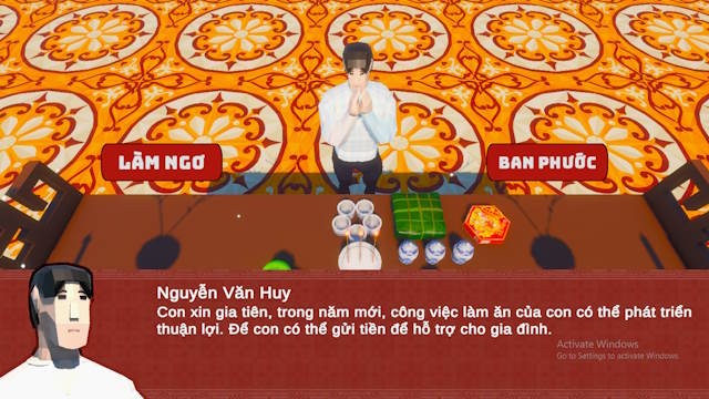 Hướng dẫn chơi game Thưa Gia Tiên