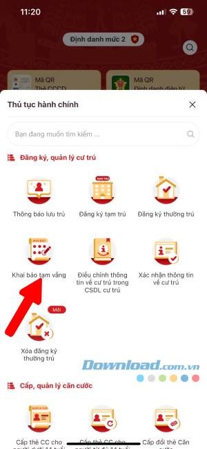 khai bao tam vang VNeID 1*547296