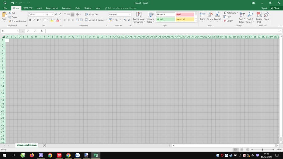 Hướng dẫn làm cây thông Noel bằng Excel đơn giản nhất