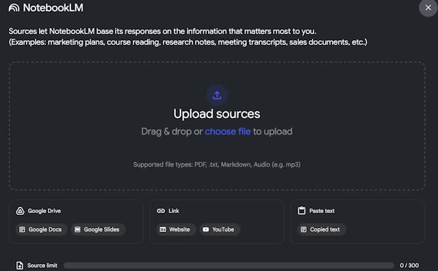 Sau khi tài liệu được tải lên, NotebookLM sẵn sàng hỗ trợ bạn