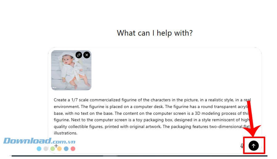 nhập một Prompt phía bên trên