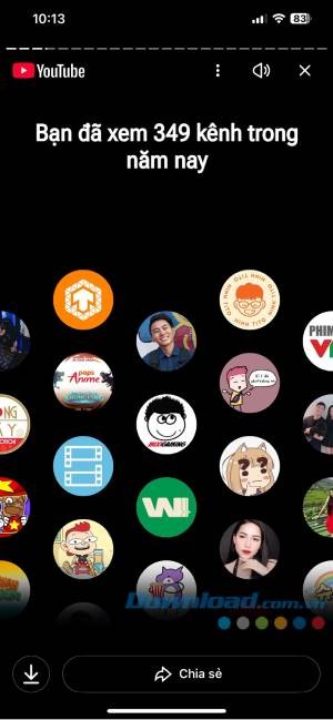 Hướng dẫn xem Thống kê YouTube Recap 2025