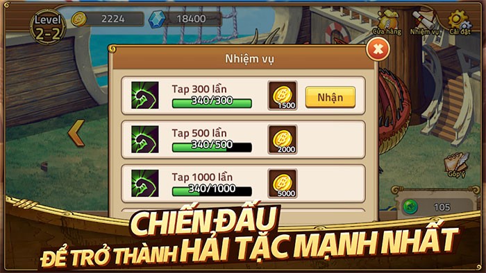 Game hải tặc - Huyền Thoại Hải Tặc cho máy tính