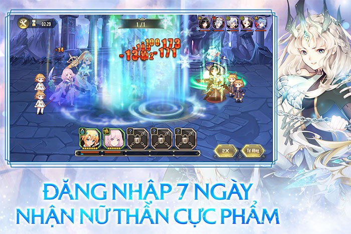 Download Huyền Thoại Nữ Thần - Game thẻ tướng
