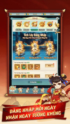 Đăng nhập nhận ngay tướng khủng