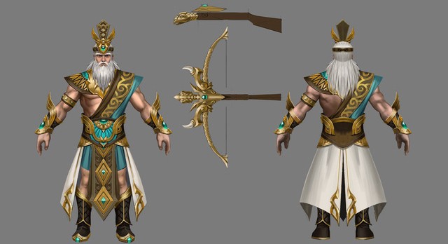 Nhân vật An Dương Vương trong game Huyết Chiến Thiên Hạ