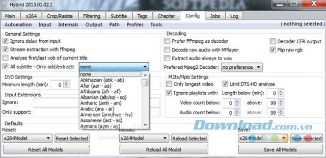 Nhiều lựa chọn đa dạng