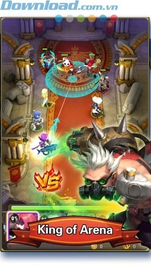 Đánh bại đối thủ, thống trị đấu trường