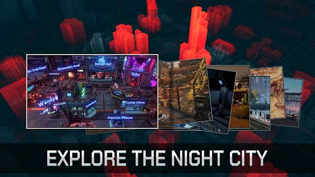 Khám phá thành phố đêm cyberpunk