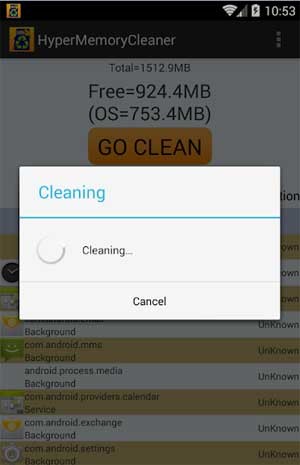 Dọn dẹp bộ nhớ chỉ với một lần chạm