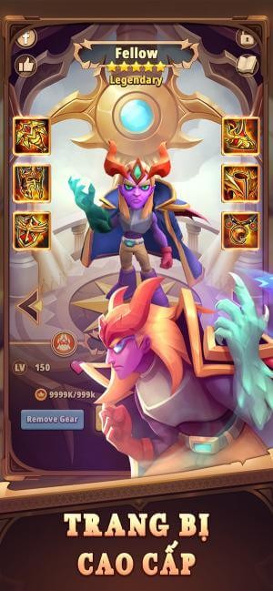 Trang bị cho họ những vật phẩm cao cấp