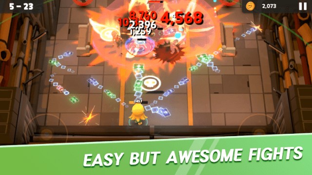 Chiến đấu đơn giản nhưng cực kỳ vui nhộn