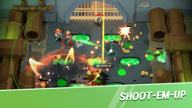 Bắn súng điên cuồng để tiêu diệt kẻ thù