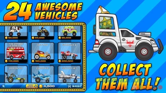 Sưu tập dàn xe đua địa hình cực chất trong I Hate Zombies