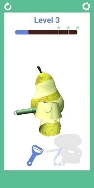 Gọt nhiều loại hoa quả khác nhau