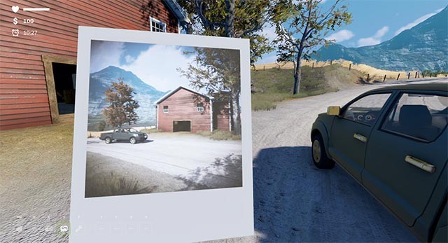 Đồng hành với bạn trong game I Want to Believe là chiếc xe tin cậy và máy ảnh cá nhân