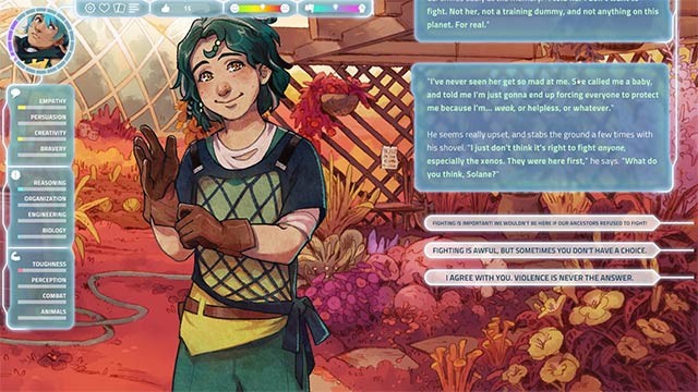 I Was a Teenage Exocolonist là game mô phỏng cuộc sống từ thuở thiếu thời