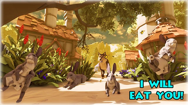 Nỗ lực sống sót bằng mọi giá khi bị quái vật truy đuổi trong I Will Eat You